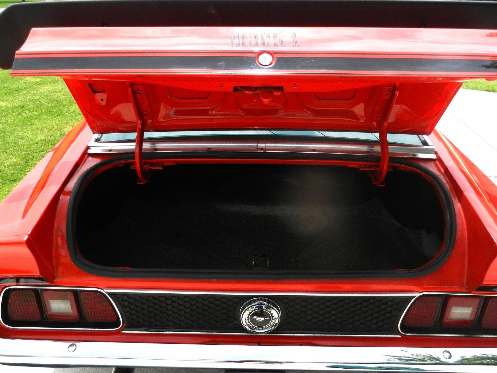 1971 Red Ford Mustang Fastback