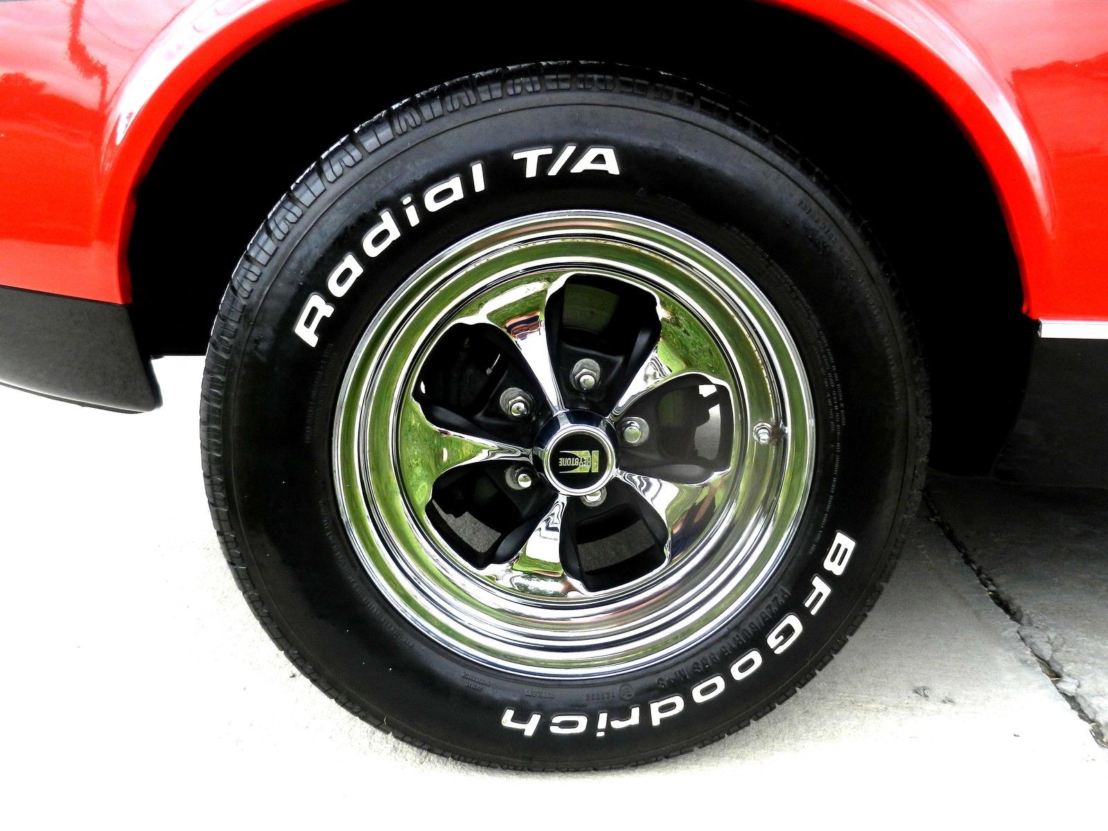 1971 Red Ford Mustang Fastback