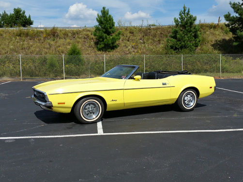 1971 Yellow Ford Mustang N/A