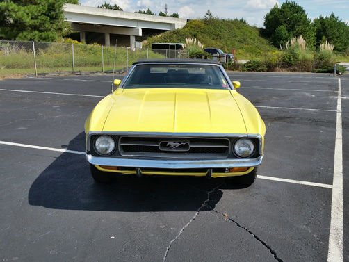 1971 Yellow Ford Mustang N/A
