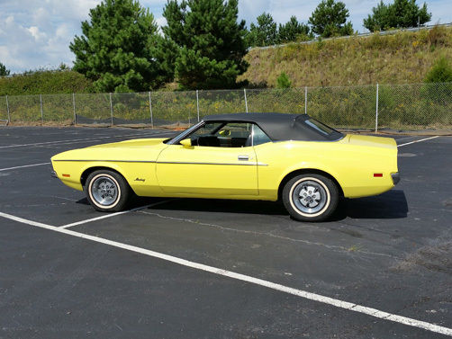 1971 Yellow Ford Mustang N/A