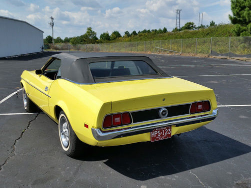 1971 Yellow Ford Mustang N/A