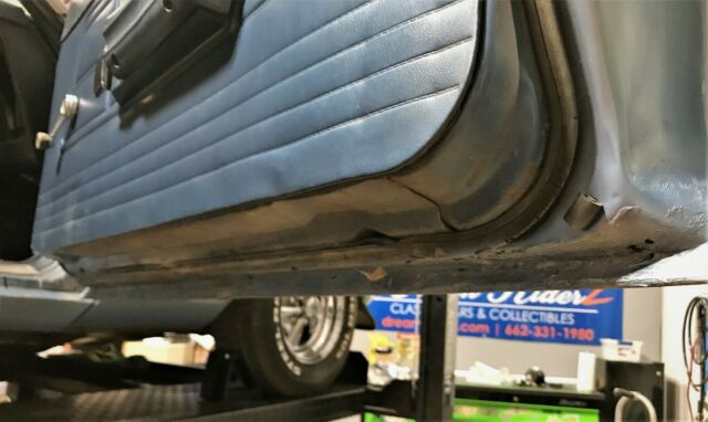 1971 Blue Ford Mustang Convertible