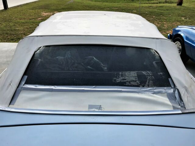 1971 Blue Ford Mustang Convertible