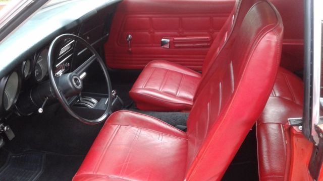 1971 Red Ford Mustang Coupe