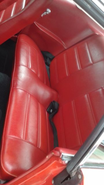 1971 Red Ford Mustang Coupe