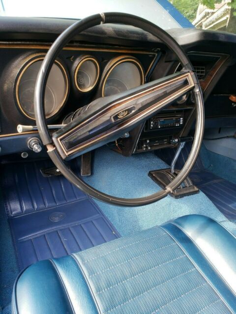 1971 Blue Ford Mustang Fastback