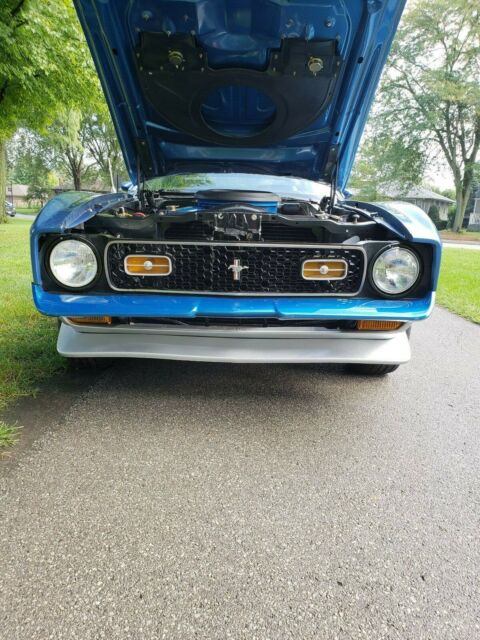 1971 Blue Ford Mustang Fastback
