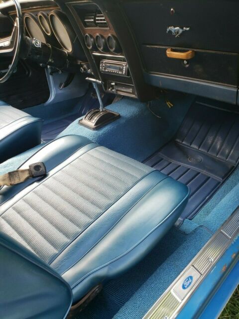 1971 Blue Ford Mustang Fastback