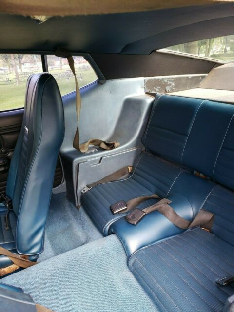1971 Blue Ford Mustang Fastback