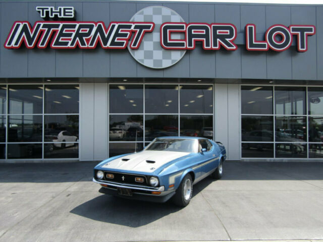 1971 Blue Ford Mustang Coupe