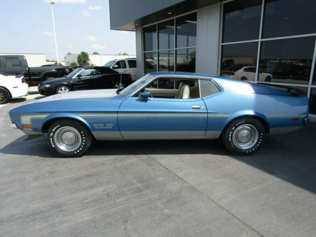 1971 Blue Ford Mustang Coupe