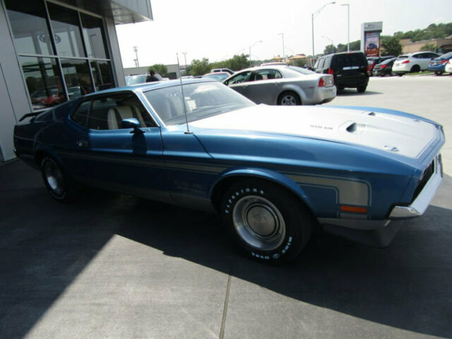1971 Blue Ford Mustang Coupe