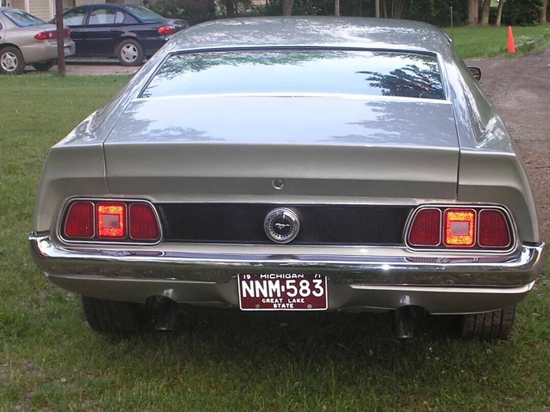 1971 Grey Ford Mustang Cobra Jet