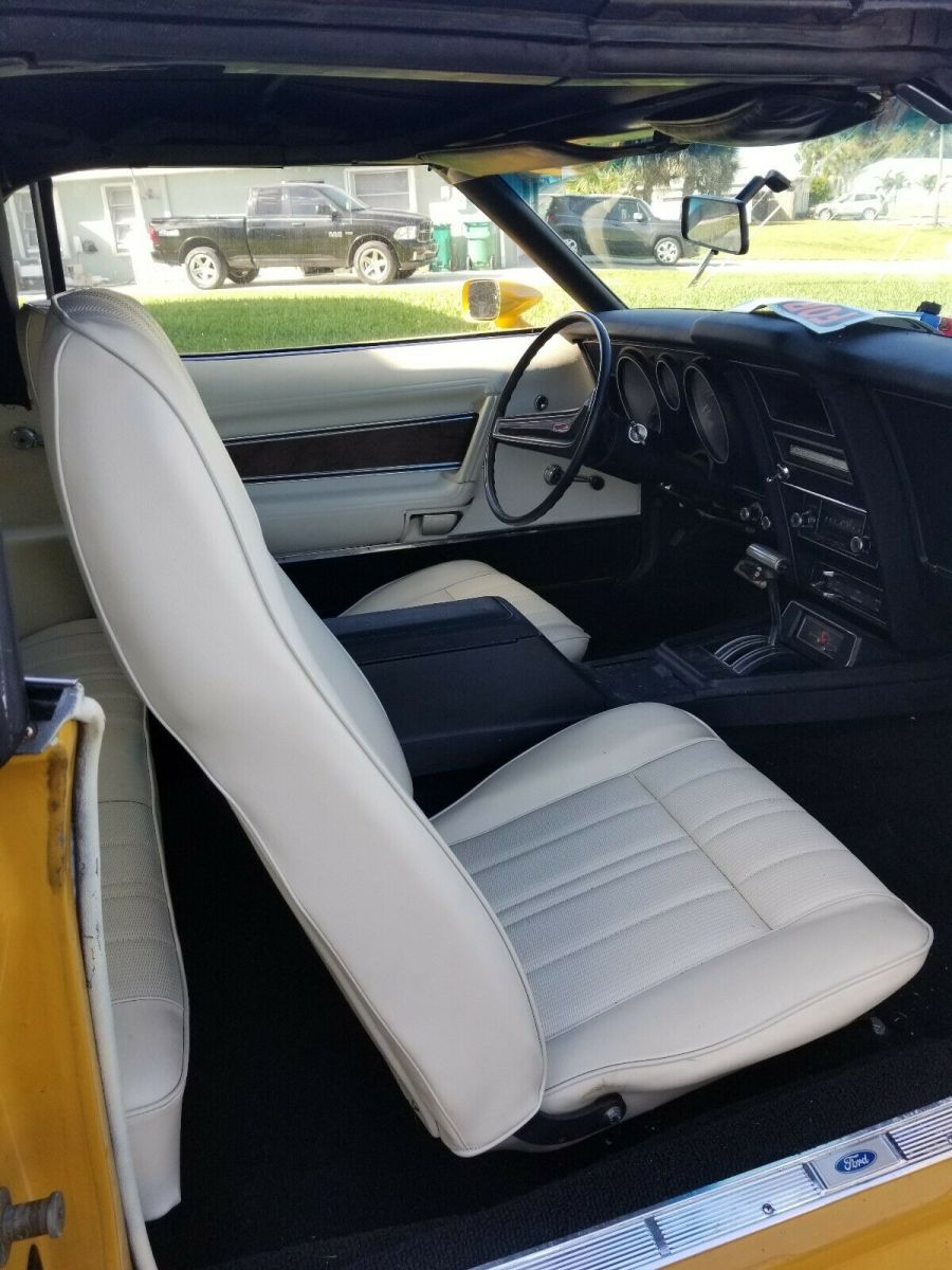 1971 Red Ford Mustang Convertible
