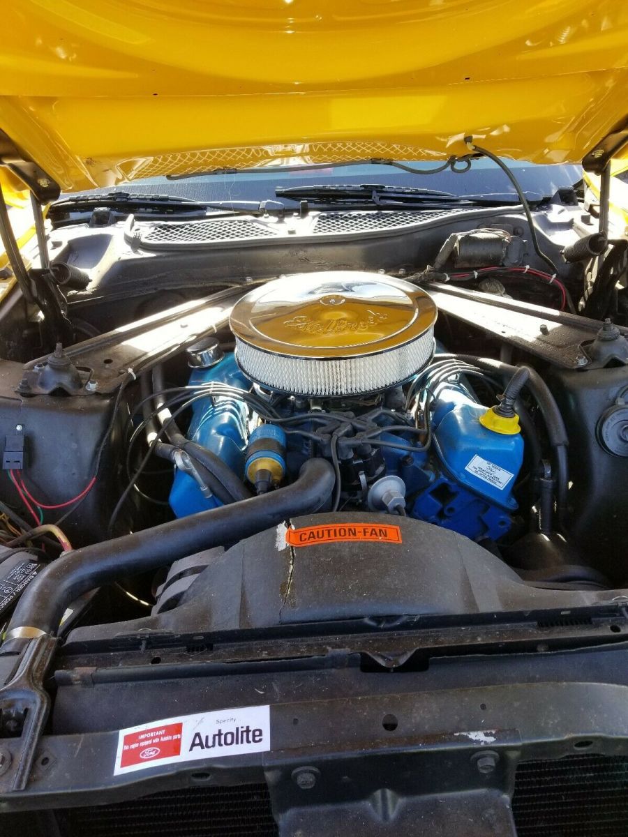 1971 Red Ford Mustang Convertible