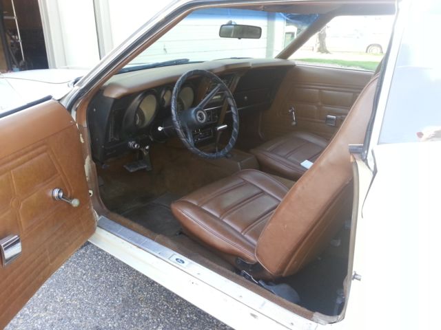 1971 Light tan or brown with racing strips on hood&trun Ford Mustang