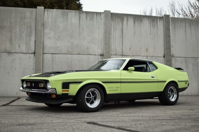 1971 Grabber Lime Ford Mustang --