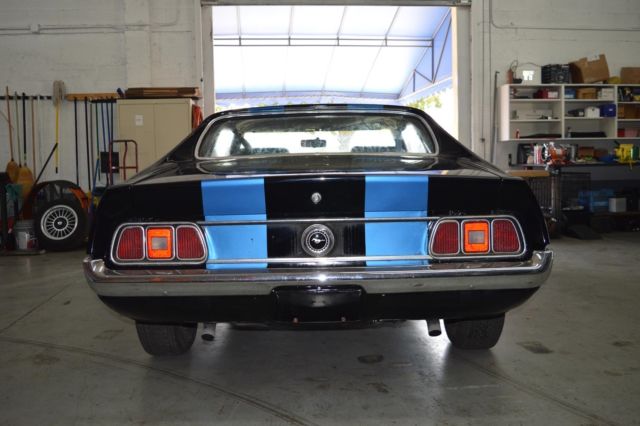 1971 Blue Ford Mustang Coupe