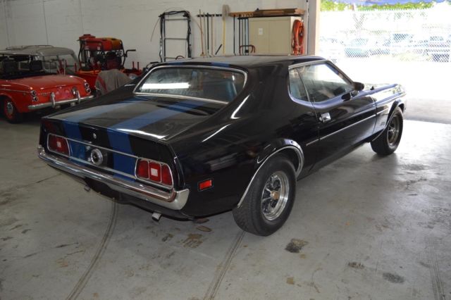 1971 Blue Ford Mustang Coupe