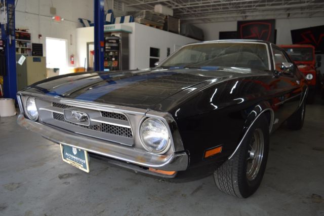 1971 Blue Ford Mustang Coupe