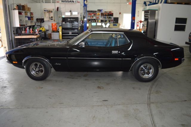 1971 Blue Ford Mustang Coupe