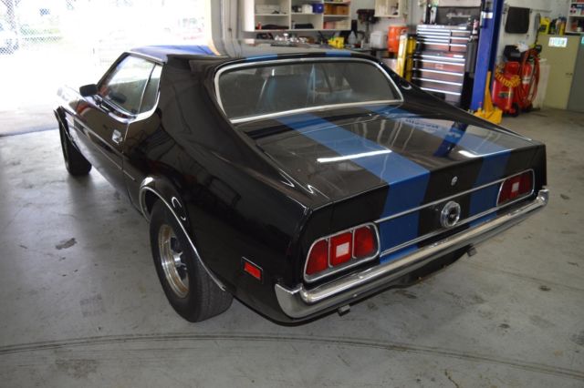 1971 Blue Ford Mustang Coupe