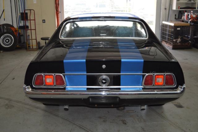 1971 Blue Ford Mustang Coupe