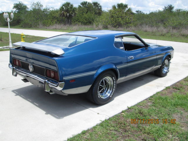 1971 Red Ford Mustang U/K