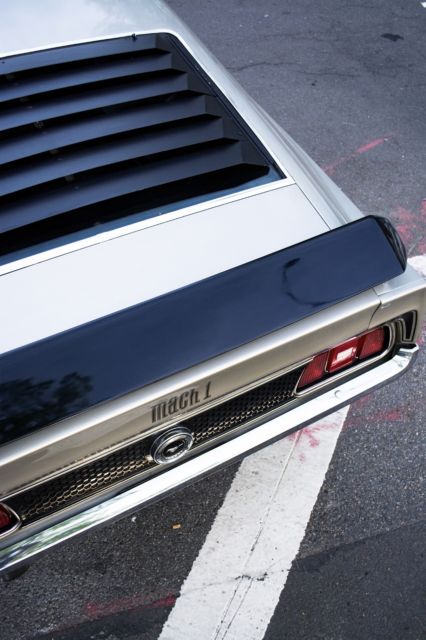 1971 Tan Ford Mustang Fastback