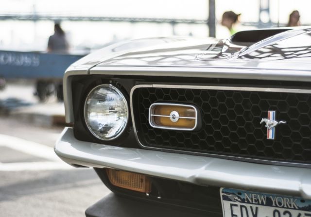 1971 Tan Ford Mustang Fastback