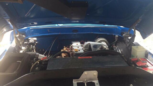 1971 Blue Ford F-100 Standard Cab Pickup