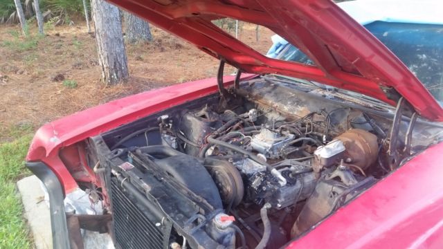 1971 Red Ford Ranchero Standard Cab Pickup