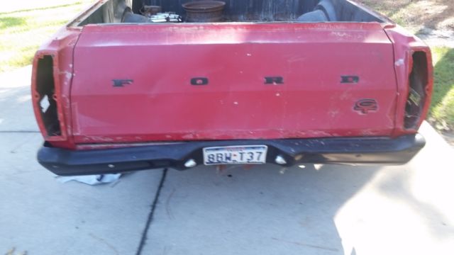 1971 Red Ford Ranchero Standard Cab Pickup