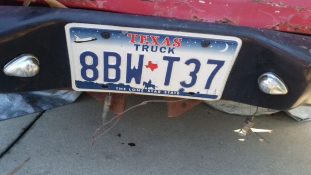 1971 Red Ford Ranchero Standard Cab Pickup