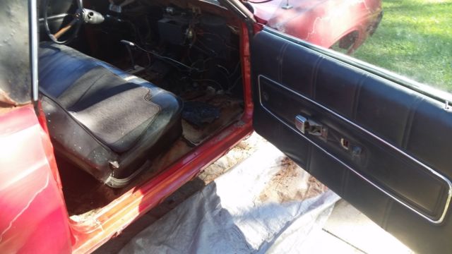 1971 Red Ford Ranchero Standard Cab Pickup