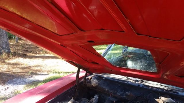 1971 Red Ford Ranchero Standard Cab Pickup