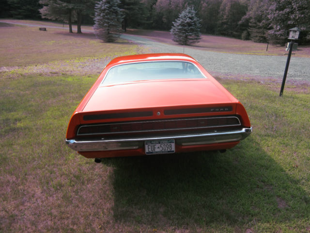 1971 competition orange Ford Torino GT
