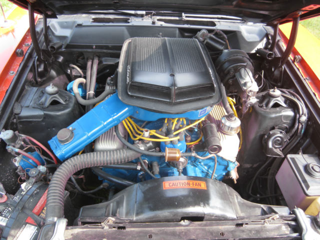 1971 competition orange Ford Torino GT