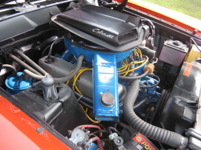 1971 competition orange Ford Torino GT