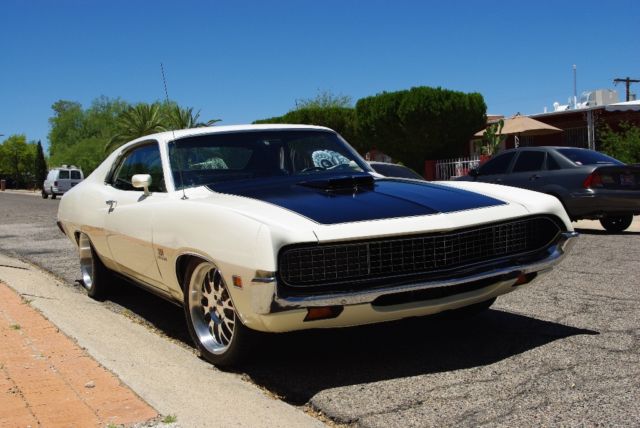 1971 White Ford Torino