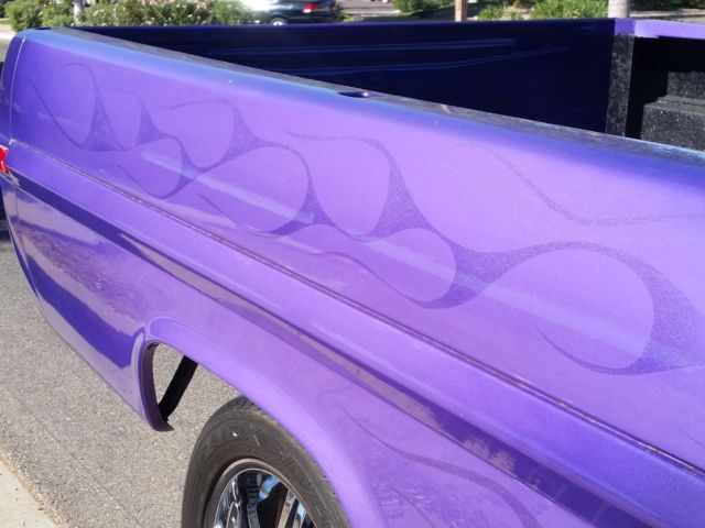 1971 Purple Ford F-100 Standard Cab Pickup
