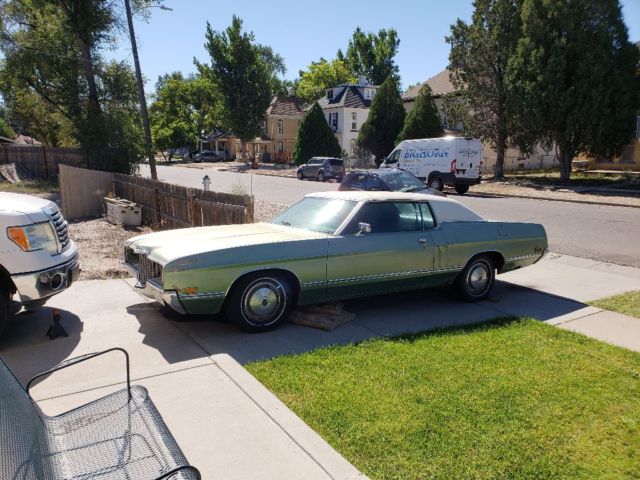1971 Green Ford Galaxie