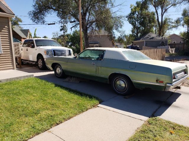 1971 Green Ford Galaxie