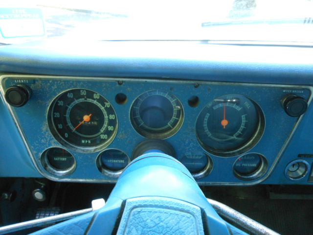 1971 Blue GMC Other Full Bed Fleet Side