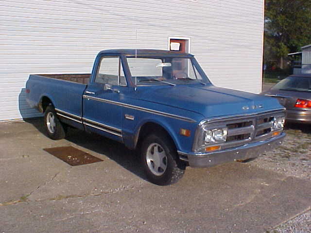 1971 Blue GMC Sierra 1500