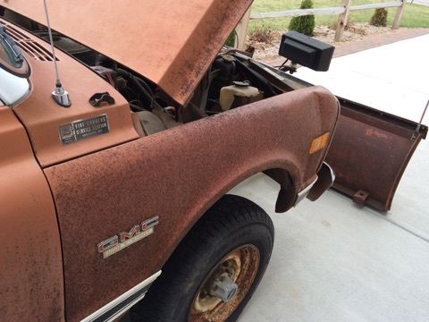 1971 Gold GMC Other cab