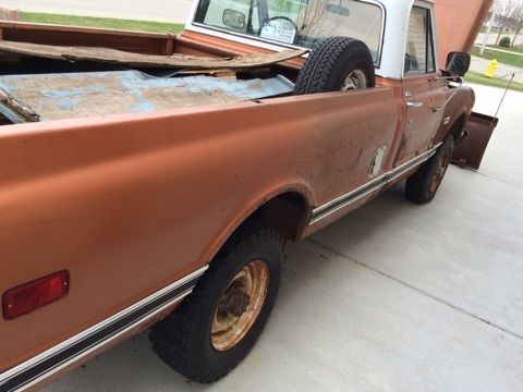 1971 Gold GMC Other cab