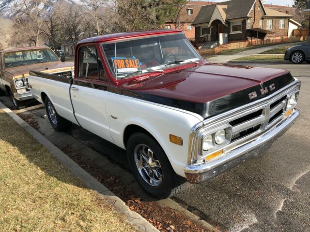 1971 Red, White, Black GMC C10 Pickup Standard Cab Pickup