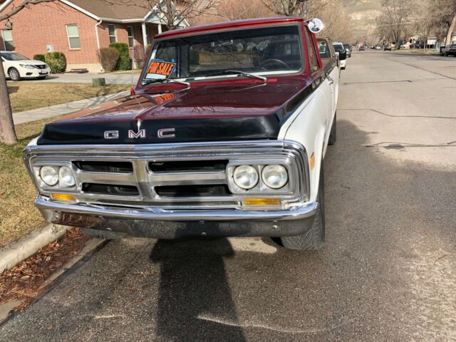 1971 Red, White, Black GMC C10 Pickup Standard Cab Pickup